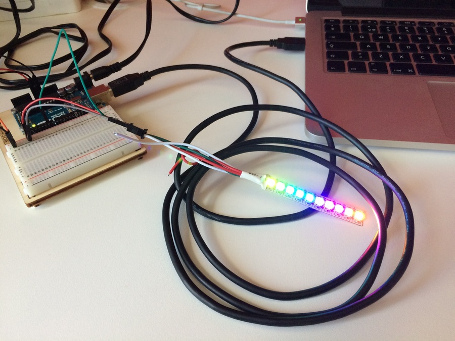 Styr en RGB-list med en Arduino